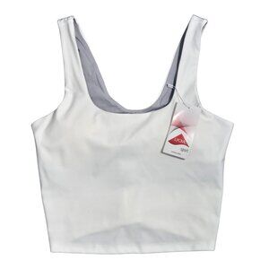 NWT | LYCRA Sport Performance Bra | V-Neck Sculpting Fit | Active Basics | White